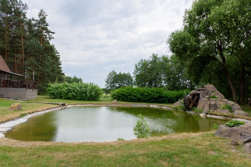 Romantic relaxation with sauna or a hot tub pleasures in the homestead Pas Rapolą