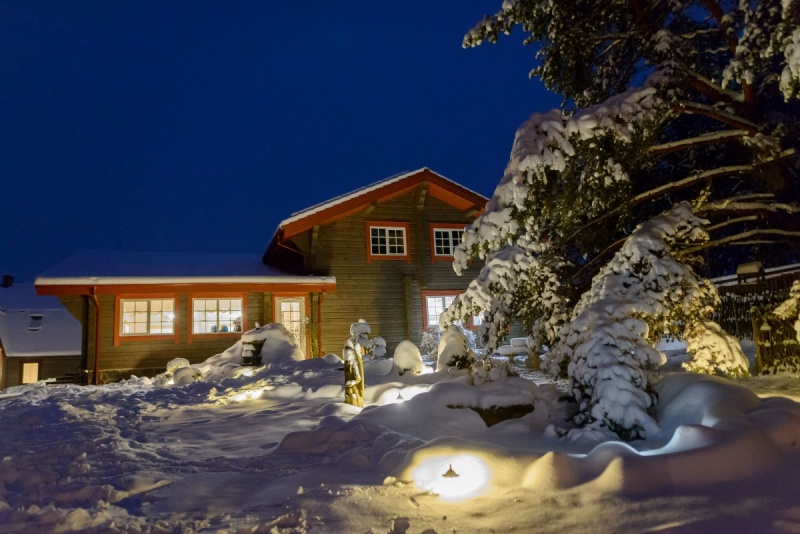 Romantic relaxation with sauna or a hot tub pleasures in the homestead Pas Rapolą