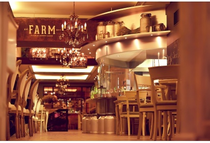 A tasting experience at the Farm restaurant