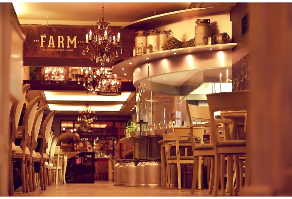 A tasting experience at the Farm restaurant