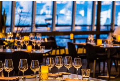 Three-course dinner for two at the Tallinn Teletorni restaurant