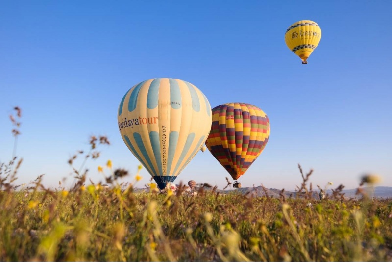 Hot air balloon flight in Helsinki - public flight