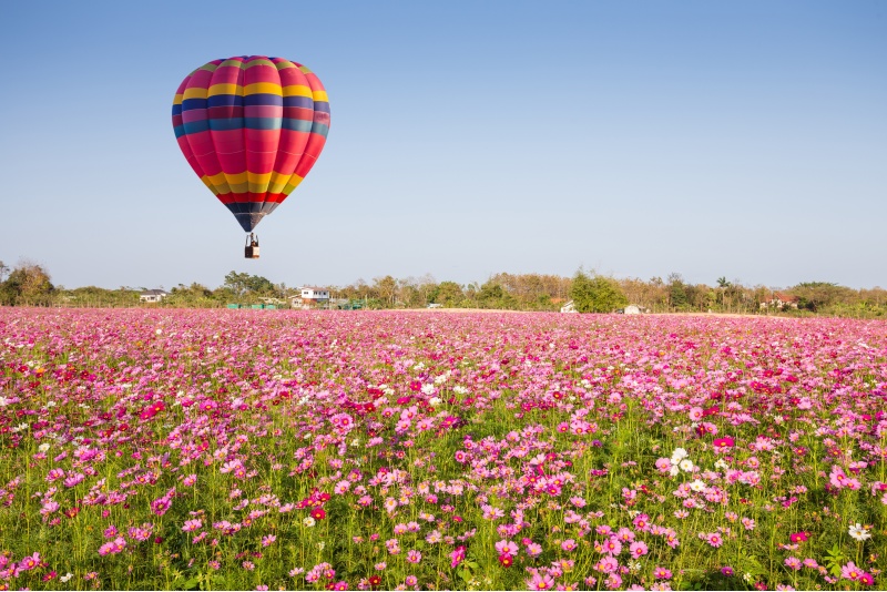 Hot air balloon flight in Helsinki - public flight