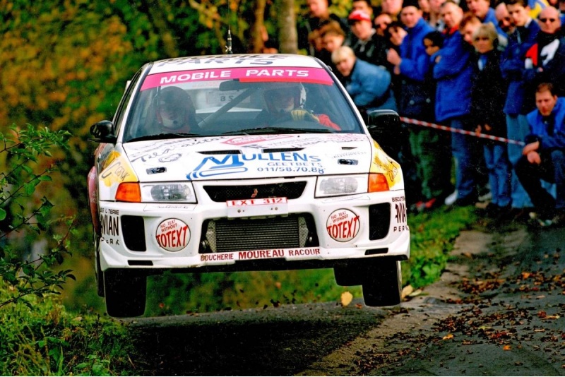 Driving experience in a rally car