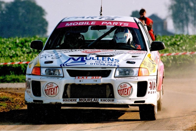 Driving experience in a rally car