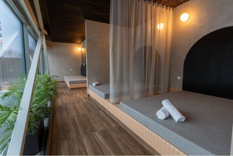 RING SPA & SAUNAS visit for two