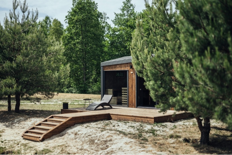 SPA sauna session in the recreation complex "Pazust Priedēs"