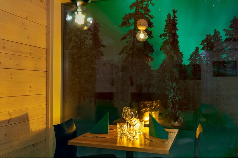 Three-course dinner at Arctic Skylight Lodge