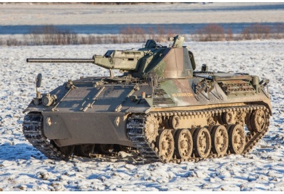 Armored vehicle lesson for two people