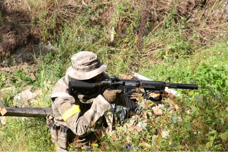 Airsoft game for 1 person