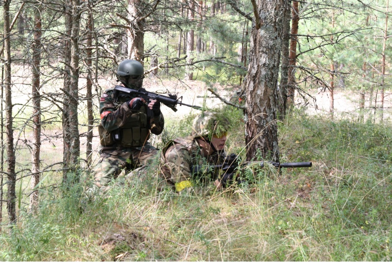 Airsoft game for 1 person