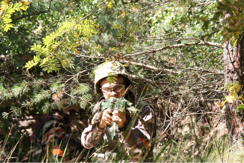 Airsoft game for 4 persons