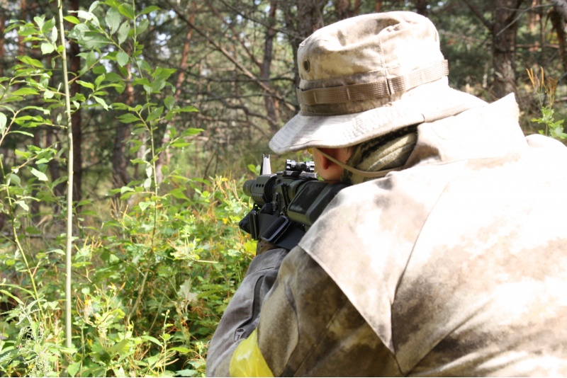 Airsoft game for 4 persons