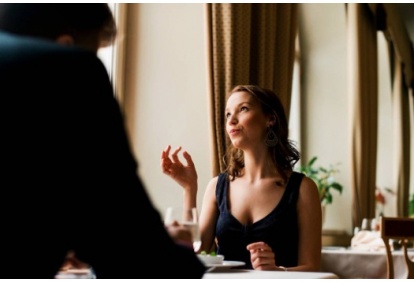 Romantic dinner for two in an Art Nouveau restaurant