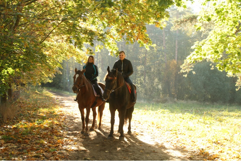 Horse riding for 2 persons