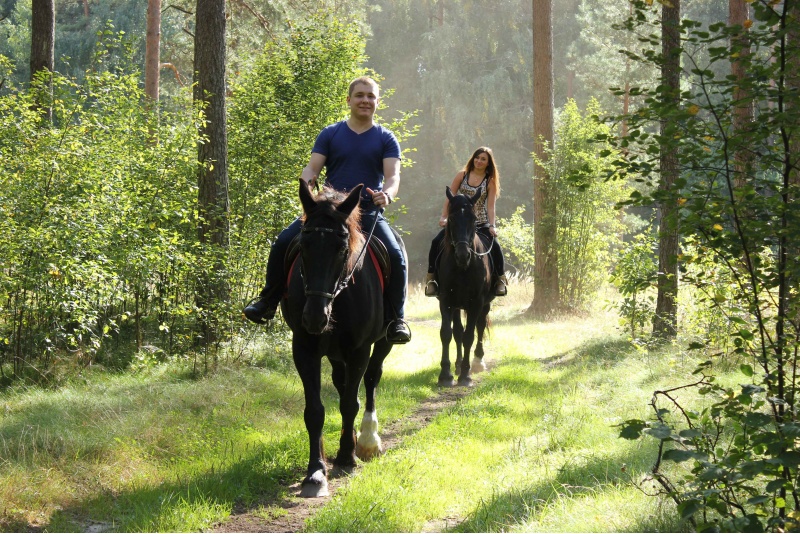 Horse riding for 2 persons