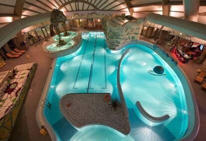 Aquatic entertainment and sauna complex in Druskininkai