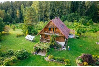 Rest in the holiday house "Spilves" with a visit to the Black Sauna and a hot tub