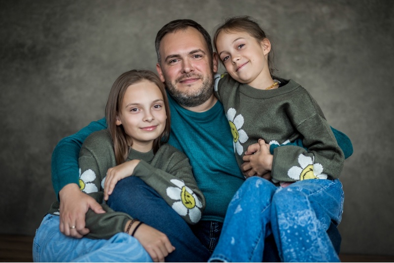 Family photo shoot in Klaipeda