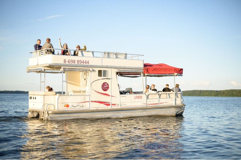The sunset cruise for 1-12 friends in Kaunas