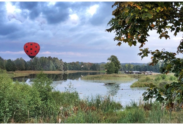 BizBizMārīte balloon flight from "GaisaBaloni.lv"