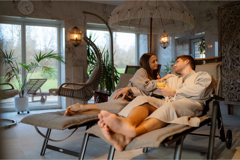 Overnight stay with SPA for two at Shanti Delux SPA in Trakai district