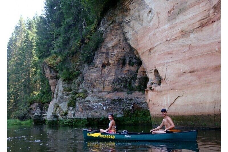 Sailing with canoe or kayak