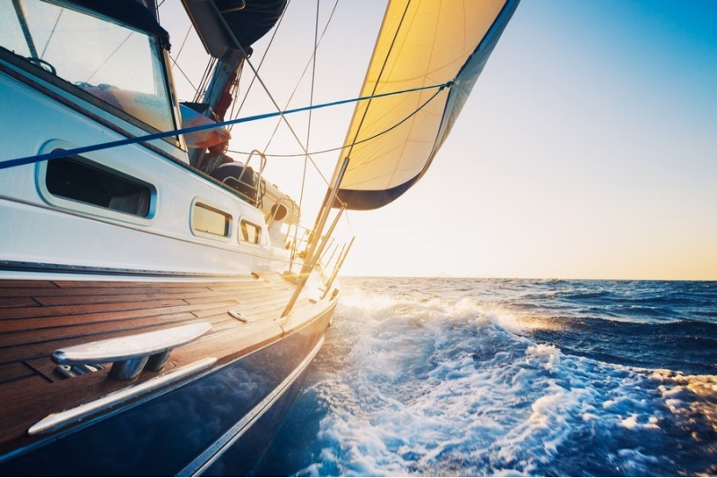 Exploratory sailing on yacht in the Kuršių lagoon (2 persons)