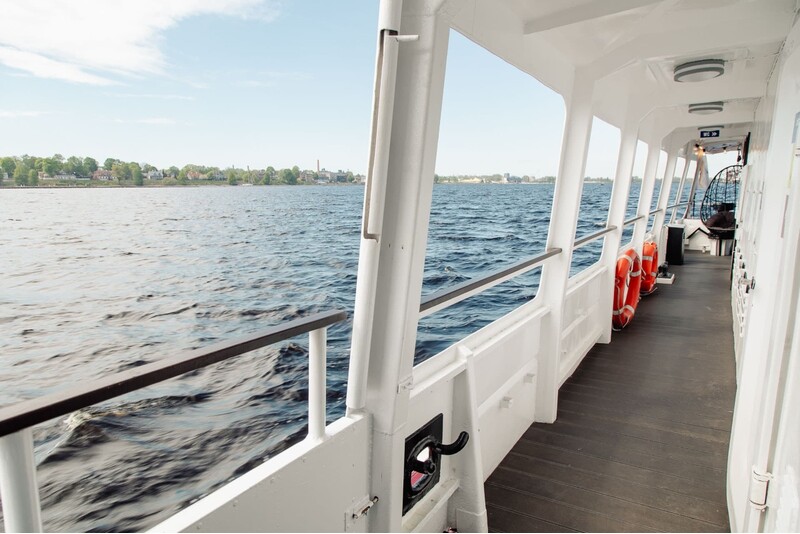 "Sunset trip" along Daugava with river boat “VECRĪGA"