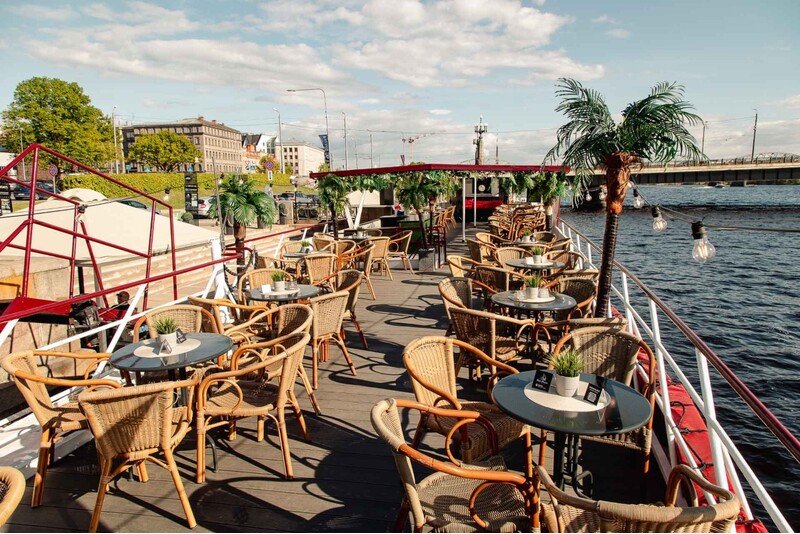 "Sunset trip" along Daugava with river boat “VECRĪGA"