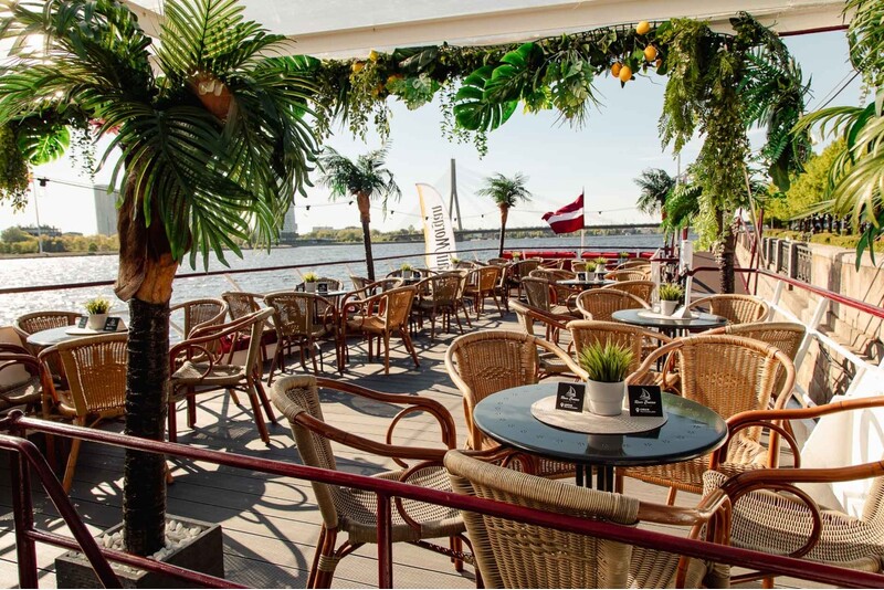 "Sunset trip" along Daugava with river boat “VECRĪGA"