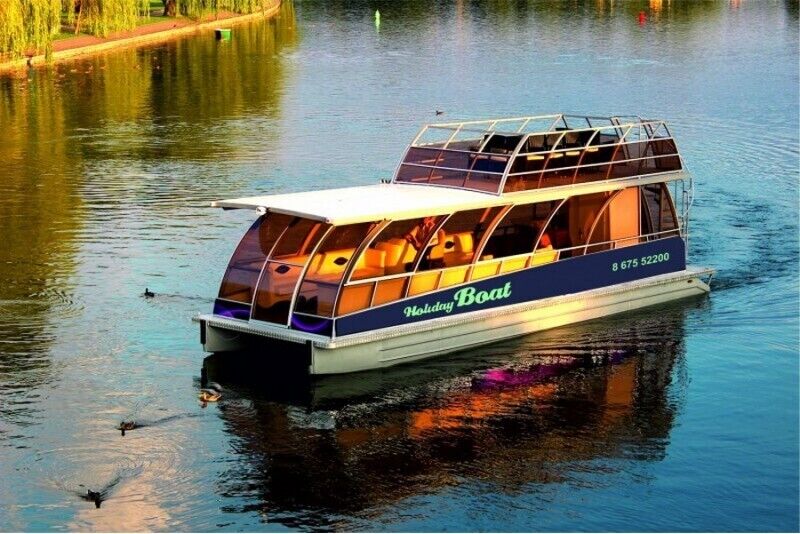 Enjoy the beauty of Trakai lake with the help of "Holiday-boat"