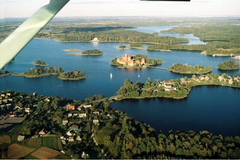 Flight by plane "Trakai + 44 lakes"