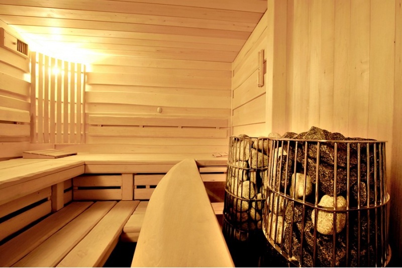 Relaxation in sauna complex Toskana in Kaunas