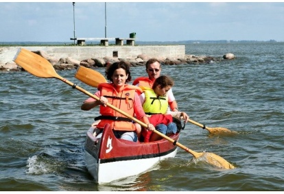 Canoe hike "Mirusios kopos" in Nida