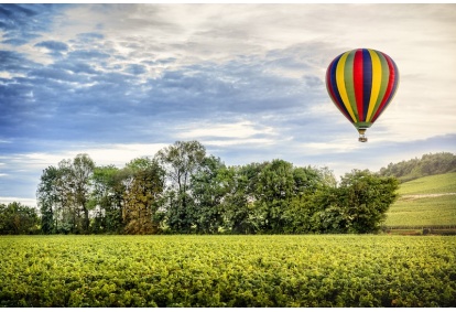 Hot air balloon flight for 6