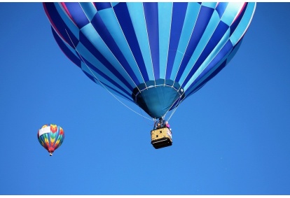 Exciting hot air balloon flight over Sigulda and Nurmižu ravine reserve