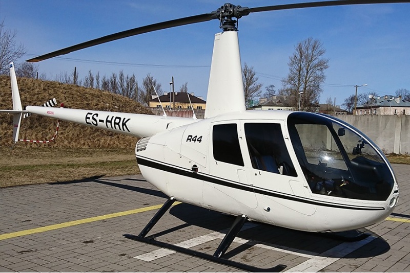Exciting photo or sightseeing flight by helicopter in Tallinn