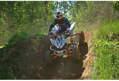 Quad bike ride for one one "Inčukalna" tracks Latvia