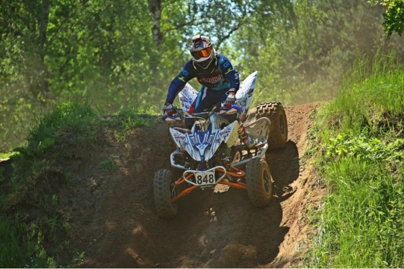 Quad bike ride for one one "Inčukalna" tracks Latvia