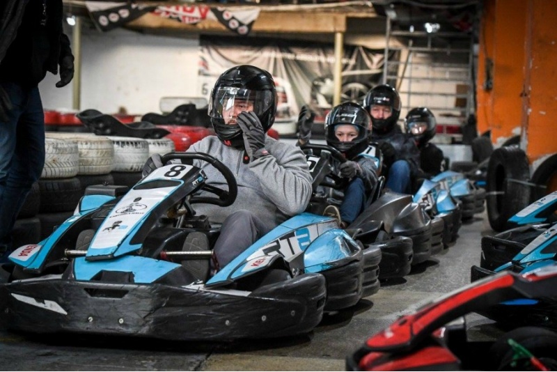 Indoor karting in Riga