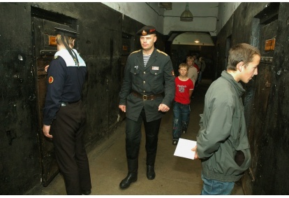 A mysterious excursion with show elements in the Karosta prison in Liepāja