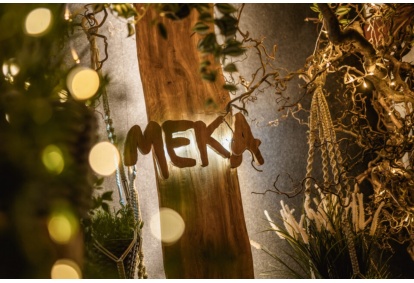 Gift card for restaurant-bar "Meka".