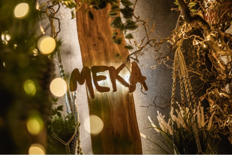 Gift card for restaurant-bar "Meka".