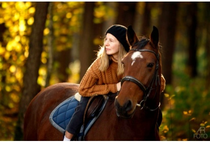 Horse riding for 1 person