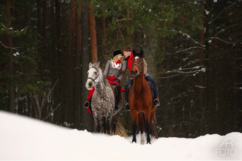 Horse riding and photo session for two