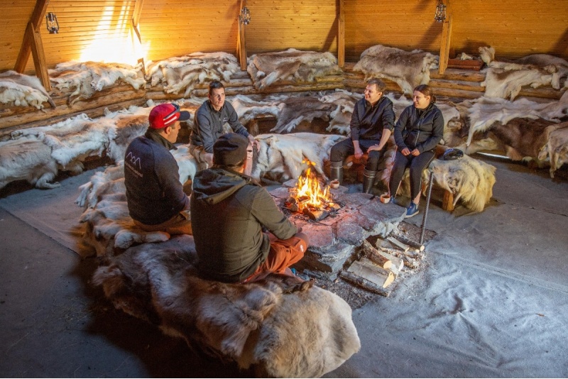Visit to a Reindeer Farm and Reindeer Safari