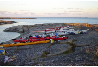 Kayak trip in Åland