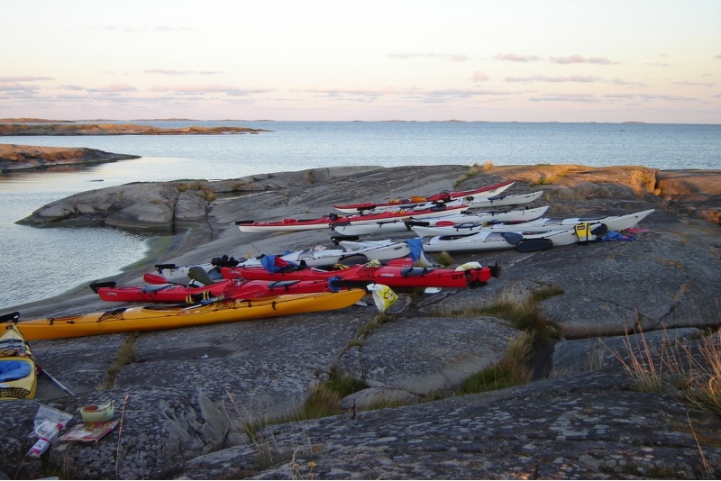 Kayak trip in Åland